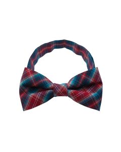 Red Checkered Plate 2 Bow Tie