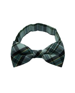 Mint Green Checkered Plate 1 Bow Tie