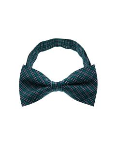 Dark Green Checkered Plate 2 Bow Tie