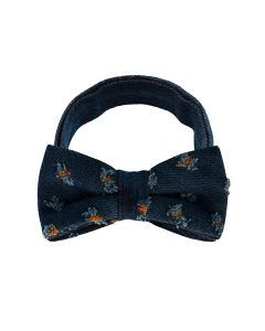 Dark Blue Jeans Pattern 1 Bow Tie