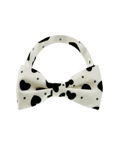 Black Heart & Star Bow Tie