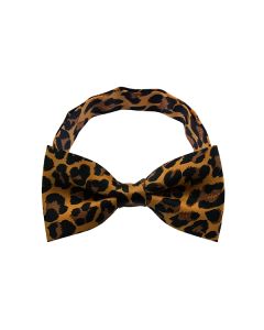 Orange Tiger Pattern 1 Bow Tie