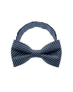 Pinstripe Bow Tie