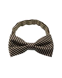 Brown Stripe Pattern 2 Bow Tie
