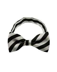 Black Stripe Pattern 2 Bow Tie