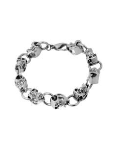 Skull Chain Bracelet