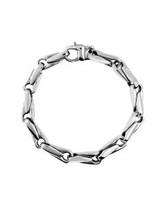 Silver Hook Chain Bracelet
