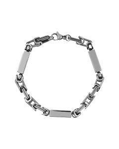 Rectangle C.S. Chain Bracelet