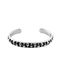 Skull Bangle Bracelet