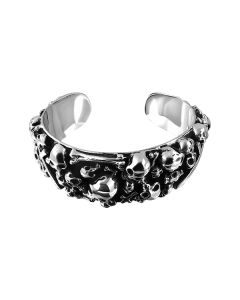 Skull Bangle Bracelet