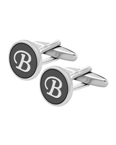 Alphabet B Cufflink