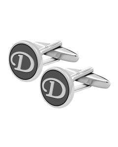 Alphabet D Cufflink