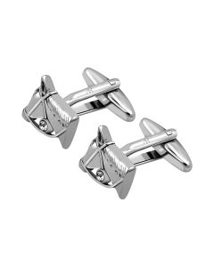 Crystal Horse Head Cufflink