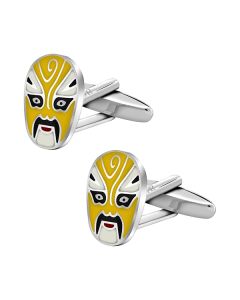 Yellow Bian Lian Cufflink