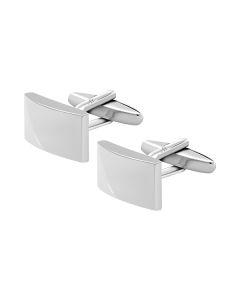 Silver Shiny Classic Cufflink