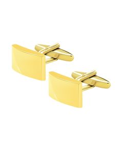 Gold Shiny Classic Cufflink