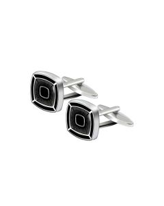 Black Shield Cufflink