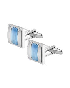 Double Catseye Square Cufflink