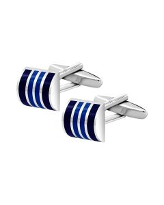 Silver Line Catseye Cufflink