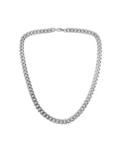 9 mm. Curb Chain Necklace