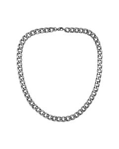 11 mm. Curb Chain Necklace