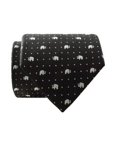 Medium Spot Elephant Necktie