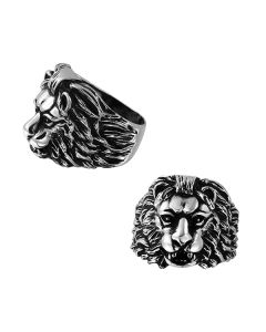 Lion Head Ring