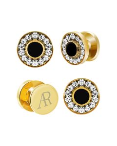 Elegant Tuxedo Studs