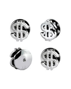 Dollar Tuxedo Studs