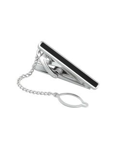 Black Line Tie Clip - S