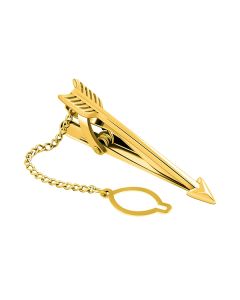 Gold Arrow Tie Clip