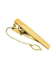 Gold Shiny Classic Tie Clip