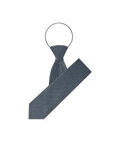 M.S. Diamond Spot Zipper Tie