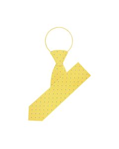 M.S. Spot Zipper Tie