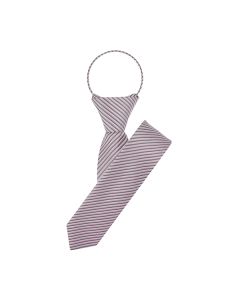  Slim Pink Rainbow Zipper Tie