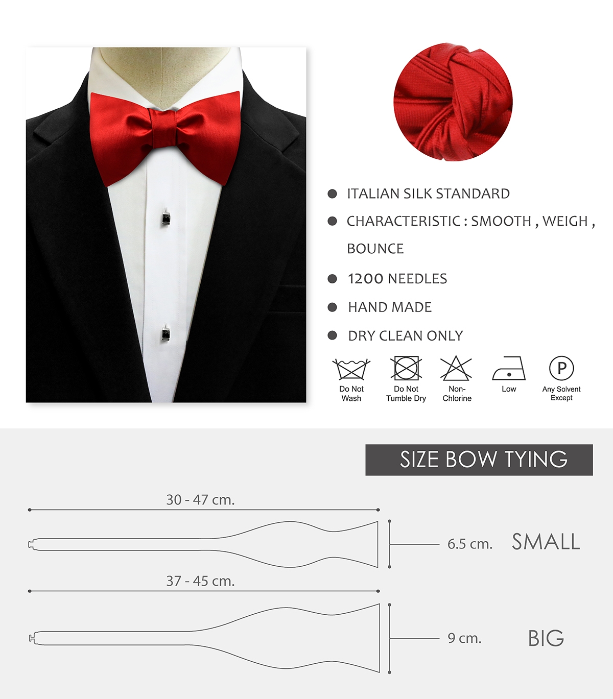 AR BowTie TYING Silk